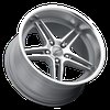 B318806147TM B3 Flo-Lite Wheel [Size: 18" x 8"] Titanium Machined Finish - image 2