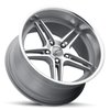 B318956155TM B3 Flo-Lite Wheel [Size: 18" x 9.5"] Titanium Machined Finish - image 2
