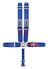 11003-Q Racing Harness [5-Point, 3 in., Latch and Link, Pull-Down, Blue, Bolt-In] - image 1