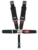 11004-2-Q Racing Harness [5-Point, 2 in., Latch and Link, Pull-Down, Black, Bolt-In] - image 1