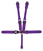 11005PRB-Q Racing Harness [5-Point, 3 in., Latch and Link, Pull-Down, Black, Wrap-Around] - image 1