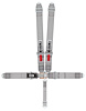 11006 Latch and Link Harness [5-Point, 3 in Belts, 50 in Length, Pull-Down, Bolt-In, SFI 16.1, Gray] - image 1