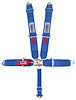 11043B-Q Racing Harness [5-Point, 3 in., Latch and Link, Pull-Down, Blue, Bolt-In] - image 1