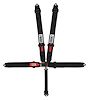 11044B-Q Racing Harness [5-Point, 3 in., Latch and Link, Pull-Down, Black, Clip-In] - image 1