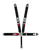 11044P Latch and Link Harness [5-Point, 3 in Belts, 50 in Length, Pull-Down, Pads, Clip-In, Sub-Belt Bolt-In, Bolt-In]