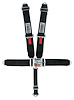 11064-2B-Q Racing Harness [5-Point, 2 in., Quick-Adjust, Pull-Down, Black, Bolt-In] - image 1