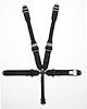 11104-6PRB Kamlock Harness [6-Point, 3 in Belts, 50 in Length, Pull-Down, Dog Bone, Aluminum Adjusters, Black Hardware] - image 1