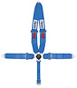 11133A Kamlock Harness [5-Point, 3 in Belts, 50 in Length, Pull-Down, V-Harness, 2 Eye Bolts Included, Bolt-In, Blue] - image 1