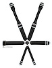 11135A-Q Racing Harness [5-Point, 3 in., Cam-Lock, Pull-Down, Black, Clip-In] - image 1