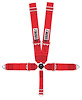 11142PRO-Q Racing Harness [5-Point, 3 in., Cam-Lock, Pull-Down, Red, Bolt-In] - image 1