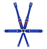 11143-6DB 6-Point Kam Lock Individual Dog Bone Harness Safety Harness [50 in., Blue] - image 1