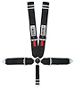 11144 Kamlock Harness [5-Point, 3 in Belts, 50 in Length, Pull-Down, 2 Eye Bolts Included, Bolt-In, Clip-In, Wrap-Around]