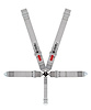 11146A-6-Q Racing Harness [6-Point, 3 in., Cam-Lock, Pull-Up, Gray, Clip-In] - image 1