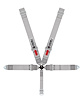 11146B-Q Racing Harness [5-Point, 3 in., Cam-Lock, Pull-Down, Gray, Clip-In] - image 1