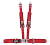 11212P Harness [4-Point, 3 x 2 in Belts, Sand Car, Pads, Bolt-In, Red] - image 1