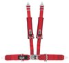 11212P Harness [4-Point, 3 x 2 in Belts, Sand Car, Pads, Bolt-In, Red] - image 2