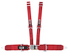 11214BP Harness [4-Point, 3 x 2 in Belts, Sand Car, Pads, Black Hardware, Bolt-In, Black] - image 1