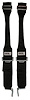 11364DB Latch and Link Harness [3 in Belts, Wrap-Around, Black] - image 1