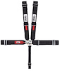 20052DB-Q Sprint Car Racing Harness [5-Point, 3 in., Latch and Link, Pull-Down, Red, Wrap-Around] - image 1