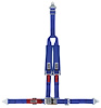 20113P Latch and Link Harness [4-Point, 2 x 2 in Belts, Sand Car, Y-Harness, Pads, Bolt-In, Blue] - image 1