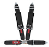 20134BP Latch and Link Harness [4-Point, 3 x 3 in Belts, Sand Car, Pads, Black Hardware, Bolt-In, Wrap-Around, Black] - image 1