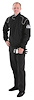 23024 FR Cotton Single-Layer Adult Suit [Large, Black, Legacy Style, SFI 3.2A/1] - image 1