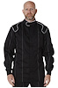 25024L FR Cotton Single-Layer Adult Jacket [Large, Black, Legacy Style, SFI 3.2A/1] - image 1