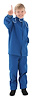 26113L FR Cotton Single-Layer Junior Pant [Small 6-8, Small, Blue, Legacy Style, SFI 3.2A/1] - image 1