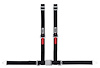 30144 Harness [4-Point, 2 x 2 in Belts, 50 in Length, Sewn onto Lap Belt, Bolt-In, Wrap-Around, Black] - image 1