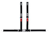 30144A Harness [4-Point, 2 x 2 in Belts, 50 in Length, Pull-Up, Sewn onto Lap Belt, Bolt-In, Wrap-Around, Black] - image 1