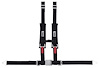 30154 Harness [4-Point, 2 x 2 in Belts, 50 in Length, Pads, Sewn onto Lap Belt, Bolt-In, Wrap-Around, Black] - image 1