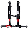 30164A Latch and Link Harness [4-Point, 2 x 2 in Belts, 40 in Length, Pull-Up, Individual, Pads, Plastic Sternum Buckle] - image 1
