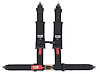 30174 Latch and Link Harness [4-Point, 2 x 2 in Belts, 50 in Length, Plastic Sternum Buckle, Sewn onto Lap Belt] - image 1
