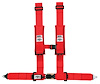 30183 Latch and Link Harness [4-Point, 3 x 3 in Belts, UTV Restraints, Pads, Plastic Sternum Buckle, Black Hardware] - image 1