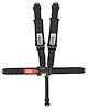 31074 Latch and Link Harness [5-Point, 3 x 3 in Belts, 50 in Length, Pull-Down, Pads, Aluminum Adjusters, Black Hardware] - image 1
