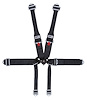40014-6 Kamlock Harness [6-Point, 3 in Belts, 50 in Length, Pull-Down, Dog Bone, Bolt-In, SFI 16.5, Black] - image 1