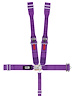 40065 Latch and Link Harness [5-Point, 3 in Belts, Sprint Car, Dog Bone, Ratchet, Right Side, Stationary Side, Wrap-Around] - image 1
