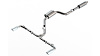 1014052 Touring Cat-Back Exhaust System for 2020–2023 Volkswagen Golf GTI MK8 2.0L 4 Cyl.