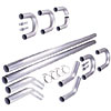 Universal Hot Rod Exhaust Kit Includes: Two 5" Tube Sections - image 1
