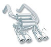 Multicore Rear Section Incl. Mufflers/Tips/Mounting Hardware/4 in. Round - image 1
