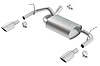 Cat-Back Exhaust System 2012-2018 Jeep Wrangler JK 3.6L - image 1