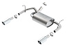 Rear Section Exhaust System 2012-2018 Jeep Wrangler JK 3.6L - image 1