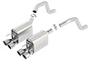 11917 S-Type II Axle-Back Exhaust System for 2006–2013 Chevrolet Corvette Z06, ZR1 C6 6.2L, 7.0L V8 - image 1