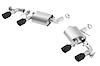 11924CB S-Type Axle-Back Exhaust System for 2016–2024 Chevrolet Camaro SS, 2020–2024 Camaro LT1 6.2L V8 - image 1