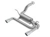 Axle-Back Exhaust System With S-Type Muffler for 2018 Jeep Wrangler JL/JLU 3.6L V6 - Polished Tips - image 3