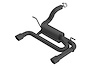 Axle-Back Exhaust System With S-Type Muffler for 2018 Jeep Wrangler JL/JLU 3.6L V6 - Black Tips - image 1