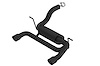 Axle-Back Exhaust System Fits 2018-2019 Jeep Wrangler JL/ JLU 2.0L - "ATAK" Muffler - Black Tips - image 1