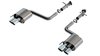 11981 Axle-Back Exhaust System S-Type for 2016-2017 Lexus IS200t, Fits Select Lexus IS300 [Chrome Tips] - image 2