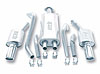 Cat-Back System Incl. Connecting Pipes/Mufflers/Tips/Mounting Hardware/4 in. Round - image 1