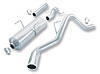 EXHUAST RAM 1500 HEMI 03-05 5.7L V8 AT - image 1